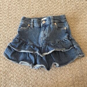 Country Road Ruffled Denim Skirt | 2Y